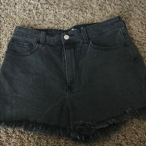 Hollister ultra high rise mom Denim Shorts